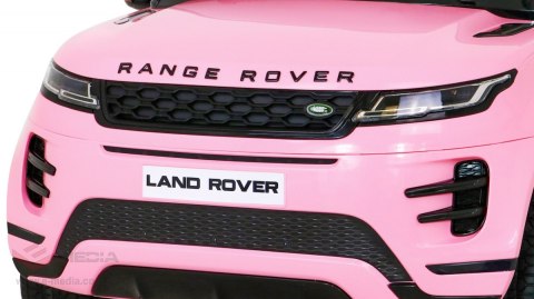 Range Rover Evoque na akumulator dla dzieci Różowy SUV + Pilot