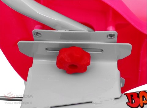 3-kołowy Rowerek dla dzieci Słonik Różowy + Dźwięki + Daszek + Barierka + Podnóżek + Rączka + Schowek