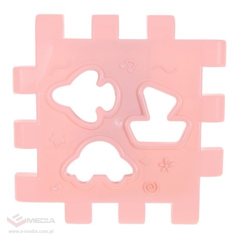 Multidomek sensoryczny dla dzieci 18m+ Mini gry 9 Puzzli + Sortery + Przeplatanka + Zegar