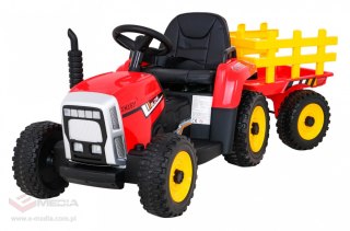 Pojazd Traktor z Przyczepą BLOW Czerwony