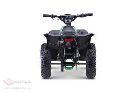 Quad HIPERFECT na akumulator Zielony 35km/h + Silnik 1000W + Koła pompowane + Regulacja siedzenia Quad HIPERFECT na akumulator Zielony 35km/h + Silnik 1000W + Koła pompowane + Regulacja siedzenia