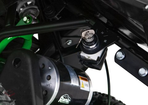 Quad HIPERFECT na akumulator Zielony 35km/h + Silnik 1000W + Koła pompowane + Regulacja siedzenia Quad HIPERFECT na akumulator Zielony 35km/h + Silnik 1000W + Koła pompowane + Regulacja siedzenia