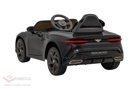 Autko Bentley Bacalar na akumulator dla dzieci +3, Czarny