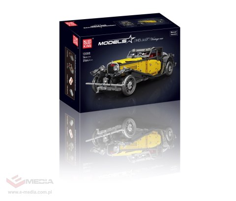 Klocki Pojazd, samochód retro 50T 3564el.