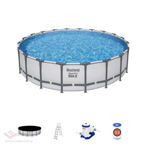 Basen Stelażowy 20FT 610x132 cm SteelPRO BESTWAY Basen Stelażowy 20FT 610x132 cm SteelPRO BESTWAY