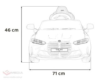 Pojazd, samochód BMW M4 Biały