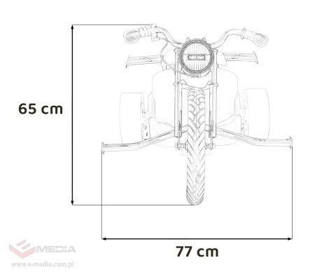 Pojazd DRIFT BIKE 21 Zielony