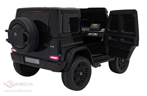 Pojazd Mercedes Benz G63 AMG XXL STRONG Czarny Pojazd Mercedes Benz G63 AMG XXL STRONG Czarny