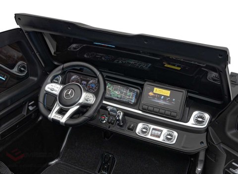 Pojazd Mercedes Benz G63 AMG XXL STRONG Czarny Pojazd Mercedes Benz G63 AMG XXL STRONG Czarny