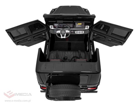 Pojazd Mercedes Benz G63 AMG XXL STRONG Czarny Pojazd Mercedes Benz G63 AMG XXL STRONG Czarny