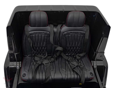 Pojazd Mercedes Benz G63 AMG XXL STRONG MP4 Czarny Pojazd Mercedes Benz G63 AMG XXL STRONG MP4 Czarny