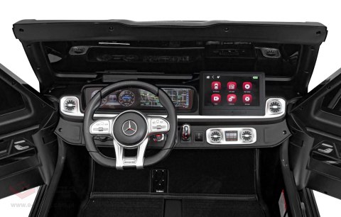Pojazd Mercedes Benz G63 AMG XXL STRONG MP4 Czarny Pojazd Mercedes Benz G63 AMG XXL STRONG MP4 Czarny