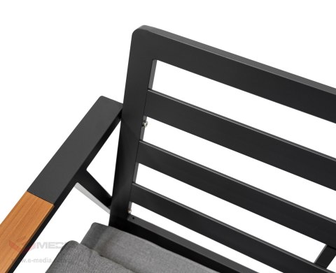 Meble Ogrodowe Aluminiowe Sofa + Dwa Fotele + Stolik Meble Ogrodowe Aluminiowe Sofa + Dwa Fotele + Stolik