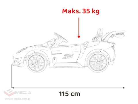 Pojazd Maserati MC20 GT2 Czarny