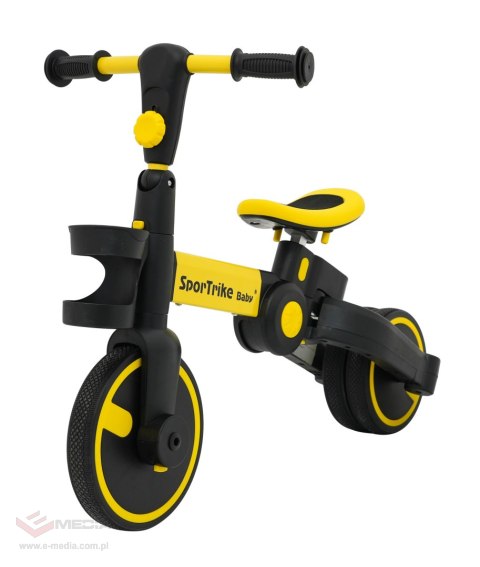 Rowerek Happy Bike 3w1 Sportrike Żółty