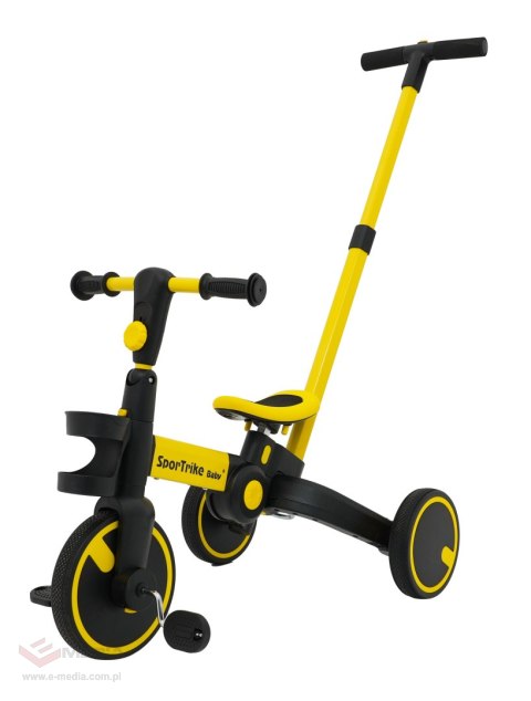 Rowerek Happy Bike 3w1 Sportrike Żółty