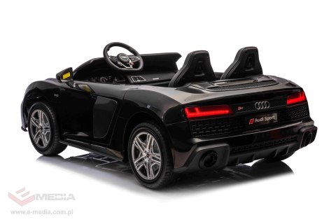 Pojazd Audi Spyder R8 LIFT Czarny Pojazd Audi Spyder R8 LIFT Czarny