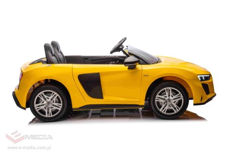 Pojazd Audi Spyder R8 LIFT Żółty Pojazd Audi Spyder R8 LIFT Żółty