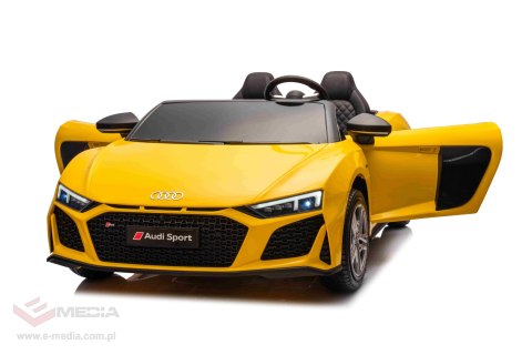 Pojazd Audi Spyder R8 LIFT Żółty Pojazd Audi Spyder R8 LIFT Żółty