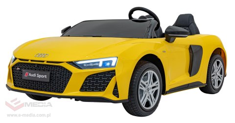 Pojazd Audi Spyder R8 LIFT Żółty Pojazd Audi Spyder R8 LIFT Żółty