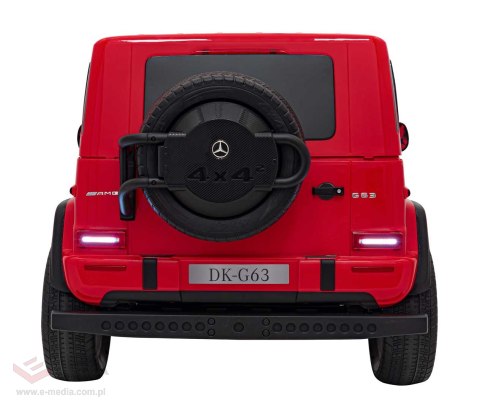 Pojazd Mercedes Benz G63 AMG XXL MP4 Czerwony Pojazd Mercedes Benz G63 AMG XXL MP4 Czerwony