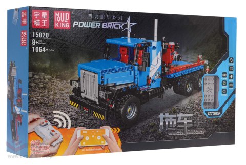 Zestaw Klocków Ciężarówka RC 1064el. Niebieska