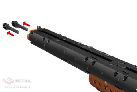 Zestaw Klocków Strzelba, karabin 1015el. : 140168 Mould King