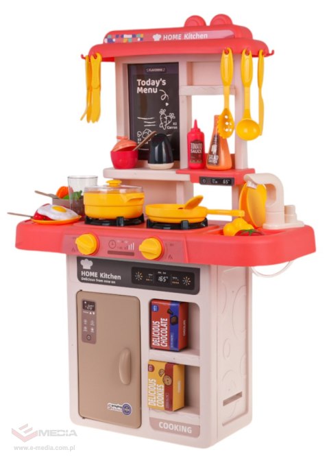 Kuchnia Aneks Kuchenny z Funkcją Świateł 43el. Różowa