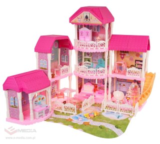 MEGA Domek Dla Księżniczki + Akcesoria