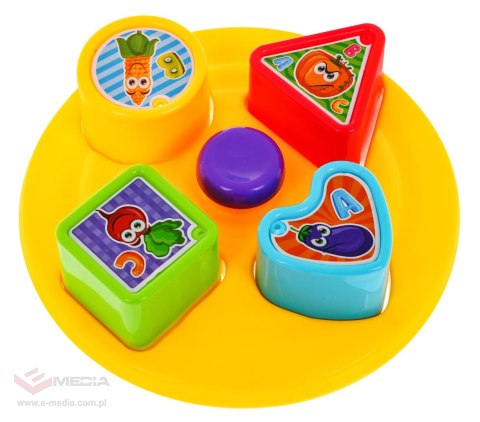 Interaktywny Garnuszek z Kuchenką + Sorter na klocki