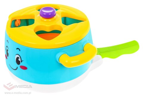 Interaktywny Garnuszek z Kuchenką + Sorter na klocki
