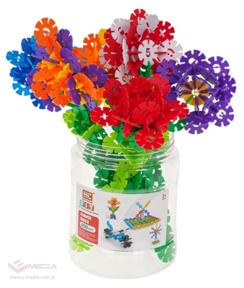 MEGA Zestaw Klocków Złączek 400el.