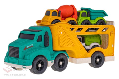 Zestaw EKO Pojazdów Laweta + Autka