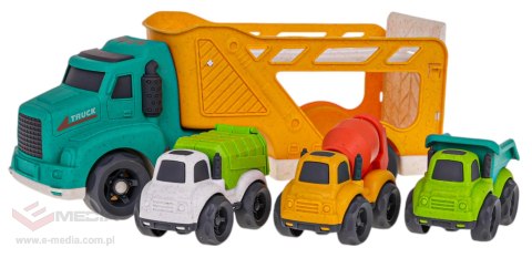 Zestaw EKO Pojazdów Laweta + Autka