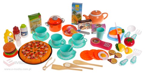 Kuchnia Aneks Kuchenny z Funkcją Świateł i Dźwięku 65el. Różowa