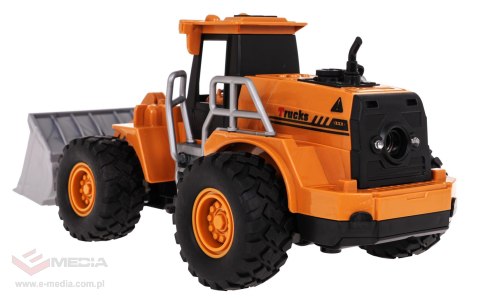 Spychacz z Funkcją Świateł i Dymu R/C