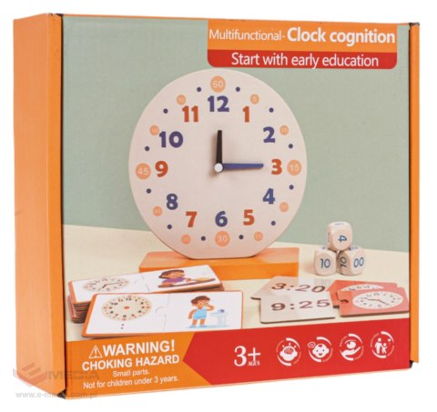 Zestaw Edukacyjny Zegar + Akcesoria