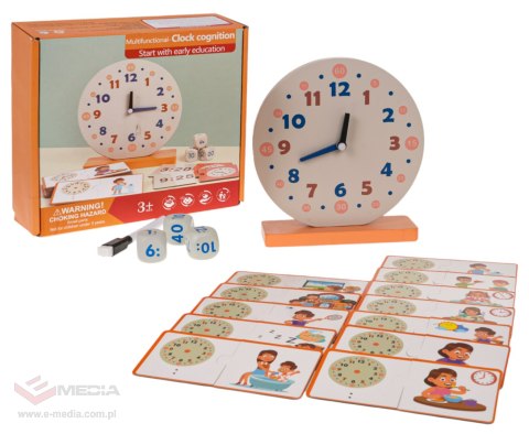 Zestaw Edukacyjny Zegar + Akcesoria