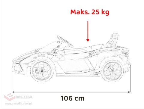 Pojazd Lamborghini Revuelto Czarne