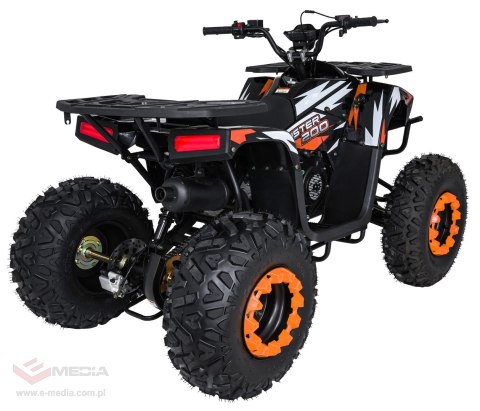Pojazd Quad Spalinowy 200CC MONSTER Pomarańczowy Pojazd Quad Spalinowy 200CC MONSTER Pomarańczowy