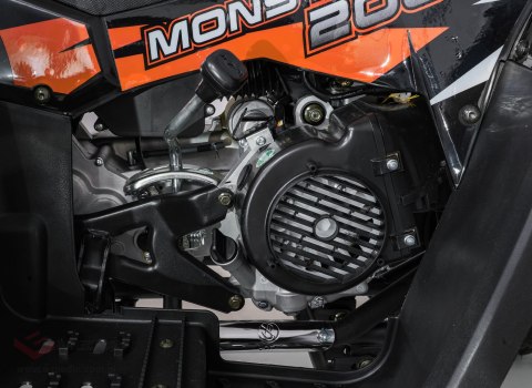 Pojazd Quad Spalinowy 200CC MONSTER Pomarańczowy Pojazd Quad Spalinowy 200CC MONSTER Pomarańczowy