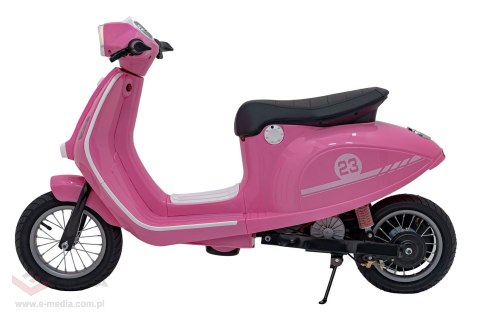 Pojazd Skuter Retro 23 Różowy