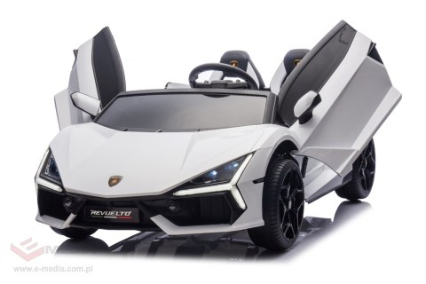 Pojazd Lamborghini Revuelto XL STRONG Biały Pojazd Lamborghini Revuelto XL STRONG Biały