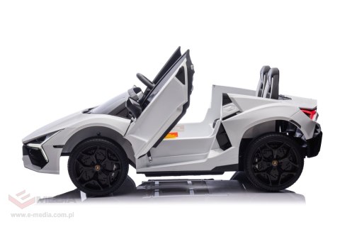 Pojazd Lamborghini Revuelto XL STRONG Biały Pojazd Lamborghini Revuelto XL STRONG Biały
