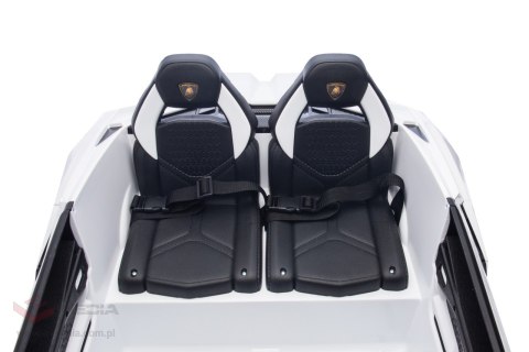 Pojazd Lamborghini Revuelto XL STRONG Biały Pojazd Lamborghini Revuelto XL STRONG Biały