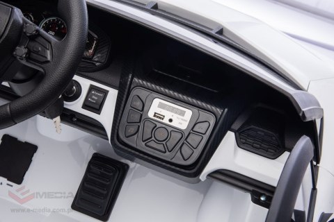 Pojazd Lamborghini Revuelto XL STRONG Biały Pojazd Lamborghini Revuelto XL STRONG Biały
