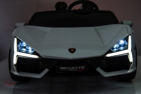 Pojazd Lamborghini Revuelto XL STRONG Biały Pojazd Lamborghini Revuelto XL STRONG Biały