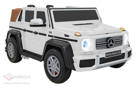 Pojazd Mercedes Benz MAYBACH G650 Biały Pojazd Mercedes Benz MAYBACH G650 Biały