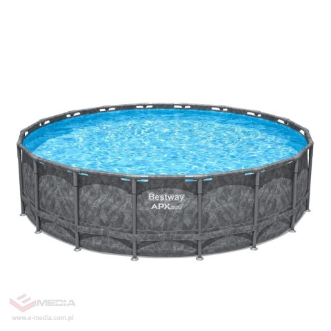 Basen Stelażowy 18FT 549x132 cm APX 365 BESTWAY Basen Stelażowy 18FT 549x132 cm APX 365 BESTWAY