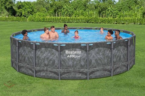 Basen Stelażowy 18FT 549x132 cm APX 365 BESTWAY Basen Stelażowy 18FT 549x132 cm APX 365 BESTWAY